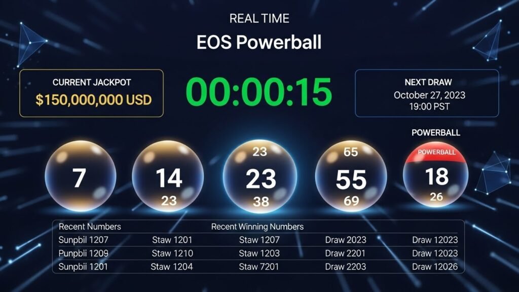 이오스파워볼 중계, 이오스파워볼  있는 사이트 추천, 이오스파워볼 결과분석